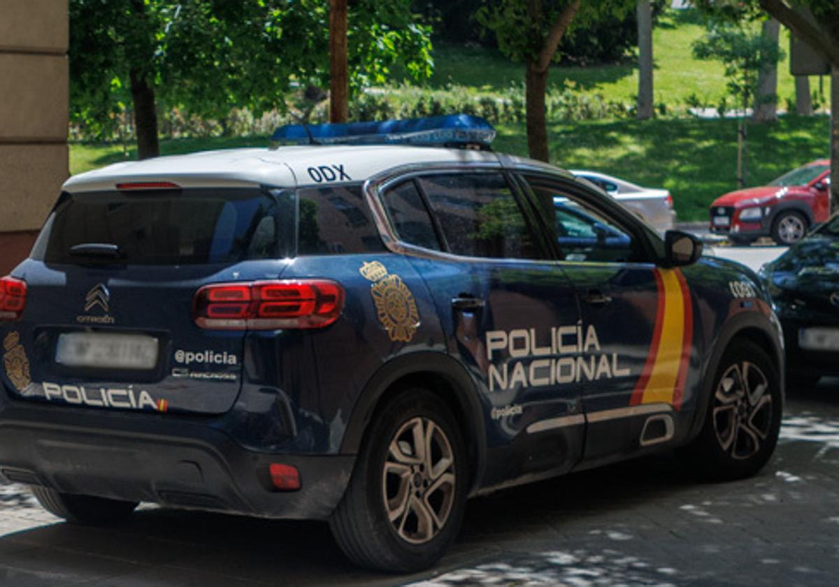 Vehículo de policía.