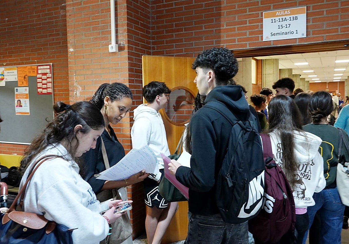 Pruebas de Acceso a la Universidad en Valladolid