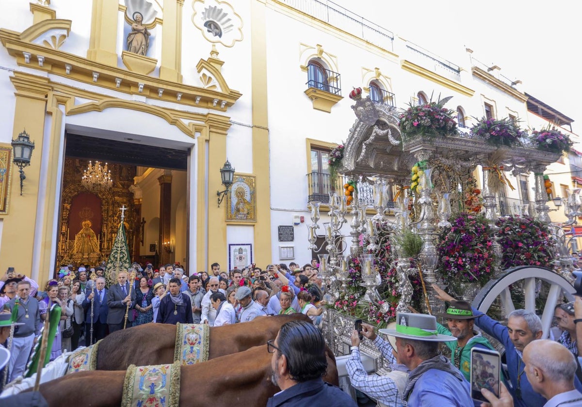La carreta del Rocío de Triana