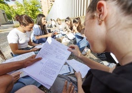 Aragón bate récord de matriculados en la PAU, con  6.939 estudiantes que se examinan desde hoy y hasta el jueves