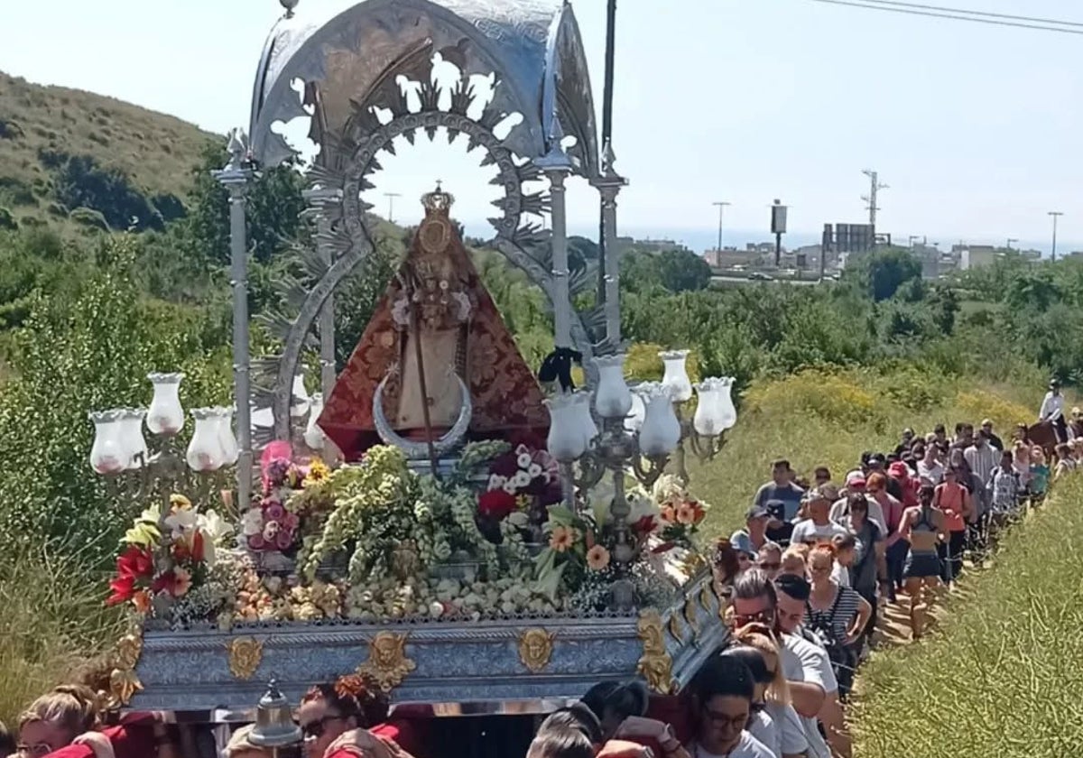 Romería de la Virgen de la Sierra en Santa Coloma de Gramanet