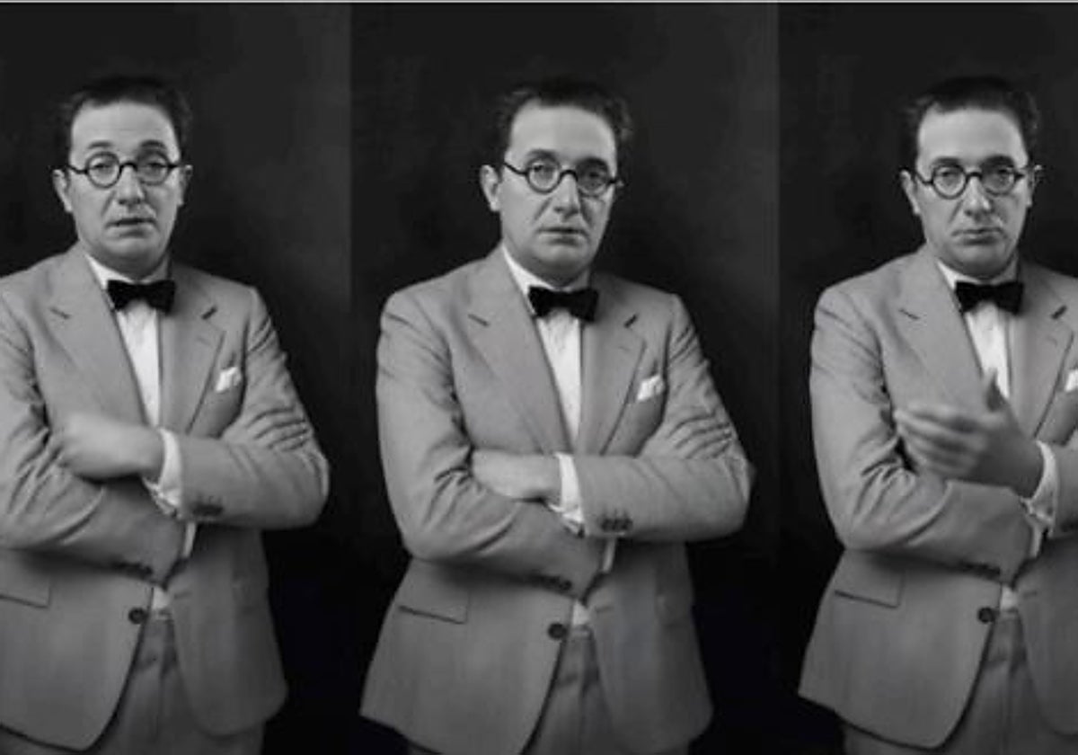 Reconstrucción virtual de Castelao, en la exposición