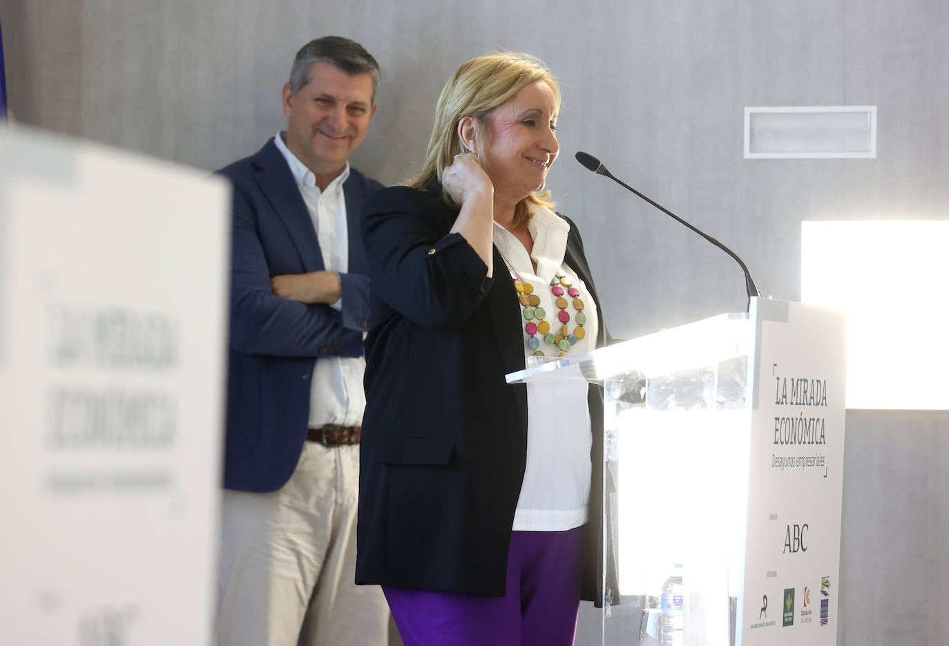 La participación de la viceconsejera de Agricultura en la Mirada Económica, en imágenes