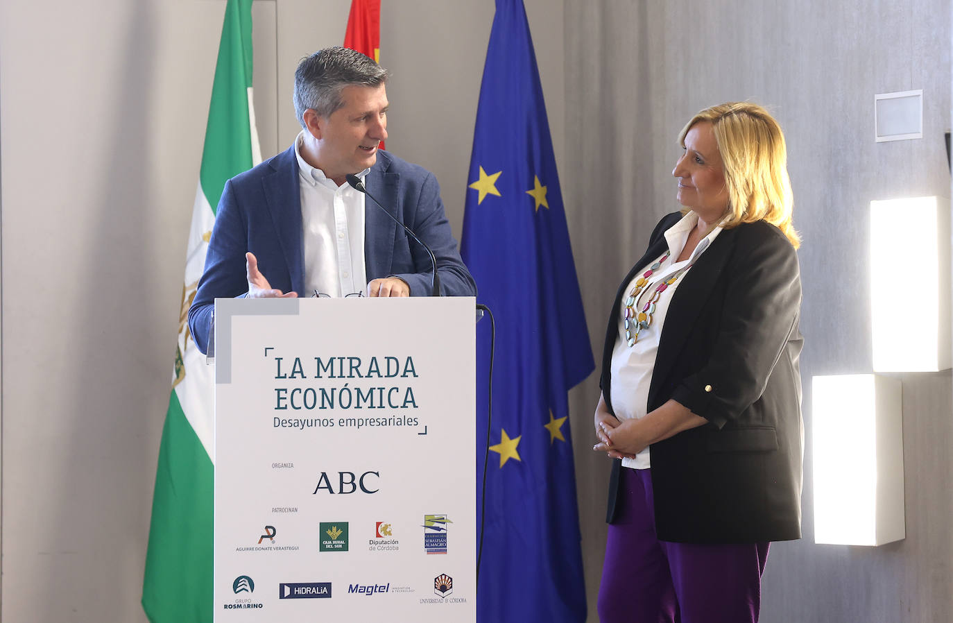 La participación de la viceconsejera de Agricultura en la Mirada Económica, en imágenes