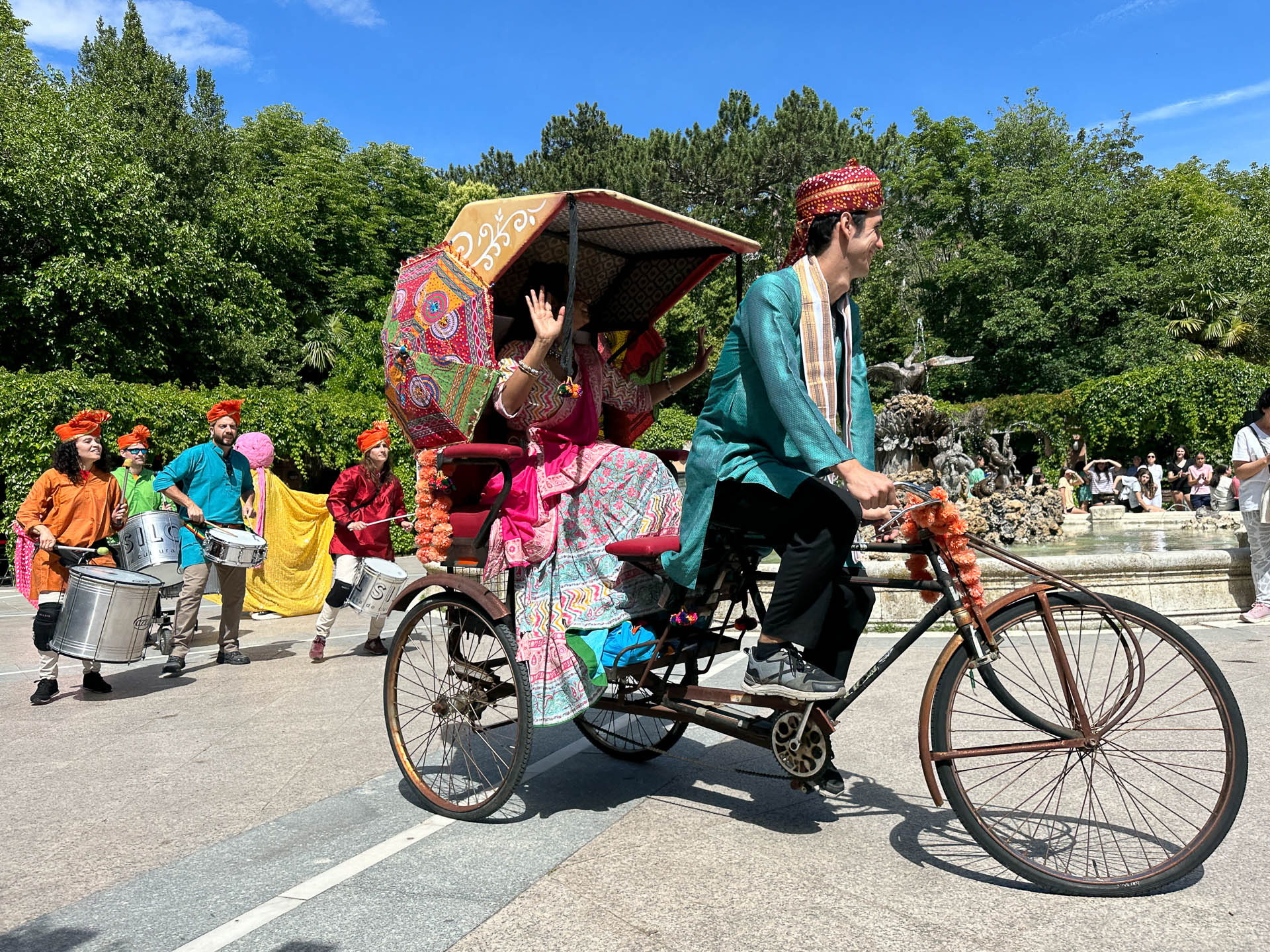 Una de las actividades de la extensión del Festival de Literatura de Jaipur celebrada en Valladolid en una pasada edición