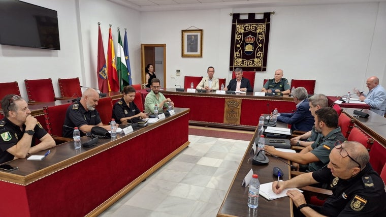 Reunión de la junta de seguridad local de Adra este miércoles