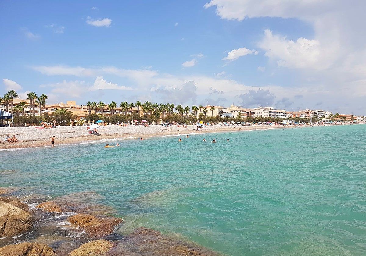 Imagen de archivo de la playa Masbó de Moncófar, Castellón