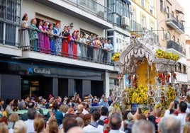 En imágenes, salida de la Hermandad del Rocío de la Macarena en 2025