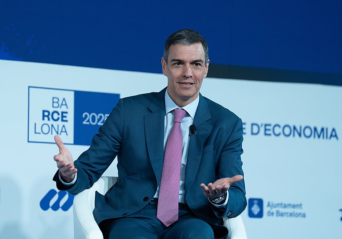 El presidente del Gobierno, Pedro Sánchez