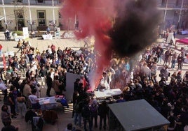 La Audiencia de Barcelona incrementa una condena por el ataque a una carpa de S'ha Acabat!