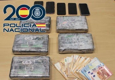 Dos detenidos con seis kilos de cocaína en el distrito Norte de Granada, más conocido por la marihuana
