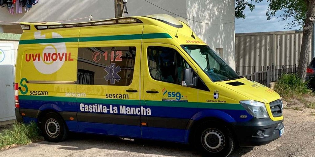 Herido un trabajador tras ser golpeado con la pala de un tractor mientras recogía paja Villamiel de Toledo