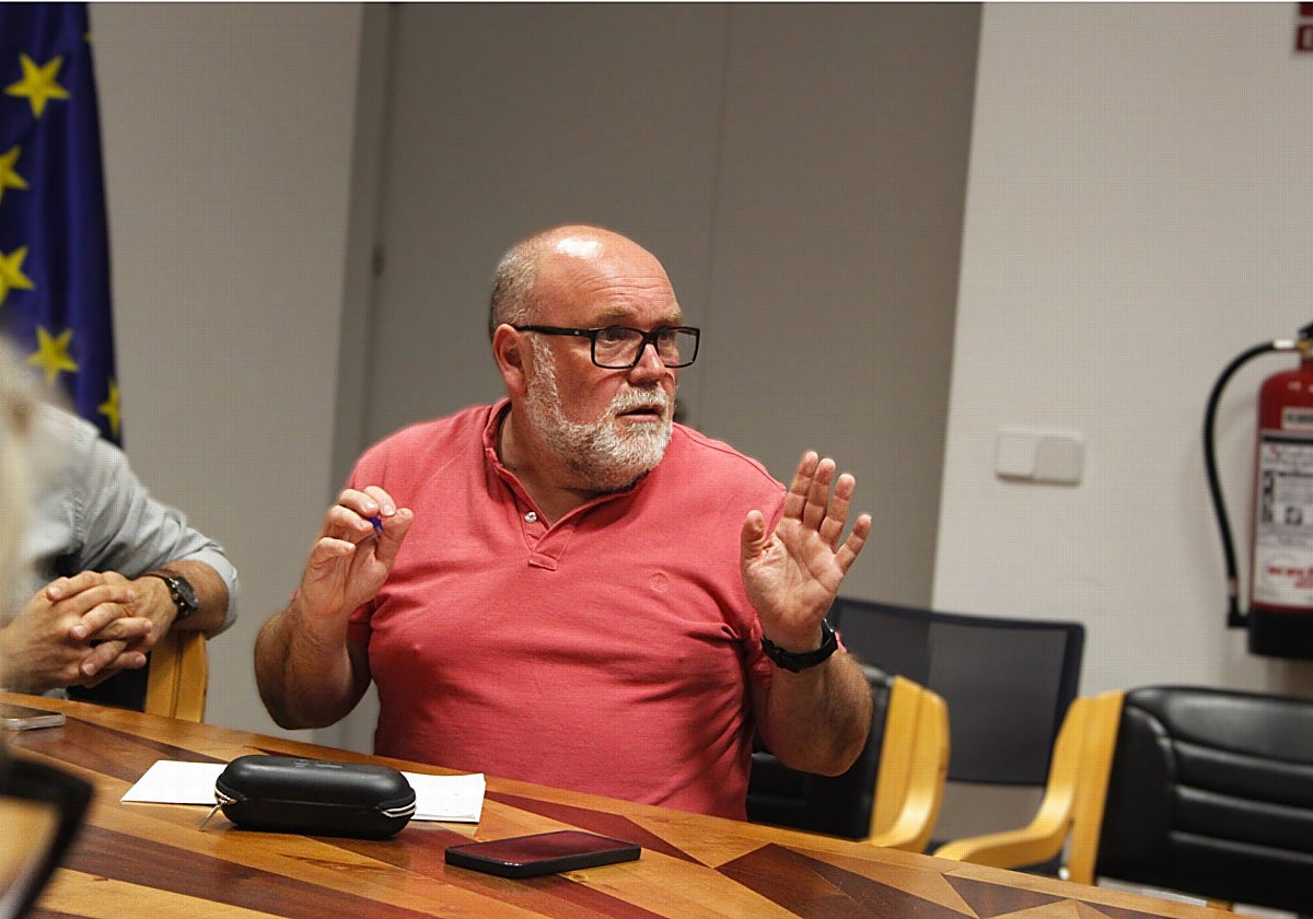 Txema Fernández, portavoz de IU en el Ayuntamiento de Toledo