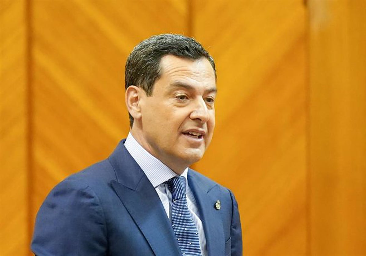 Juanma Moreno, presidente de la Junta de Andalucía