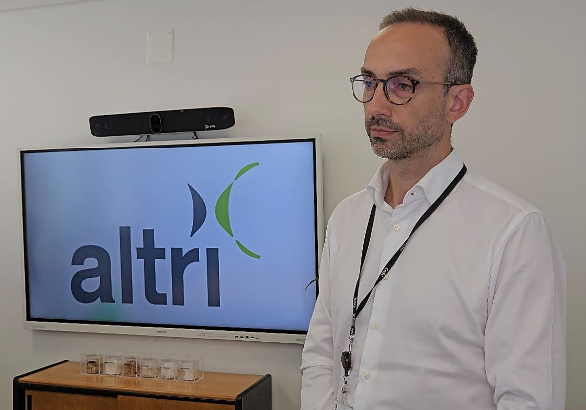 El director de Innovación de Altri, Gabriel Sousa