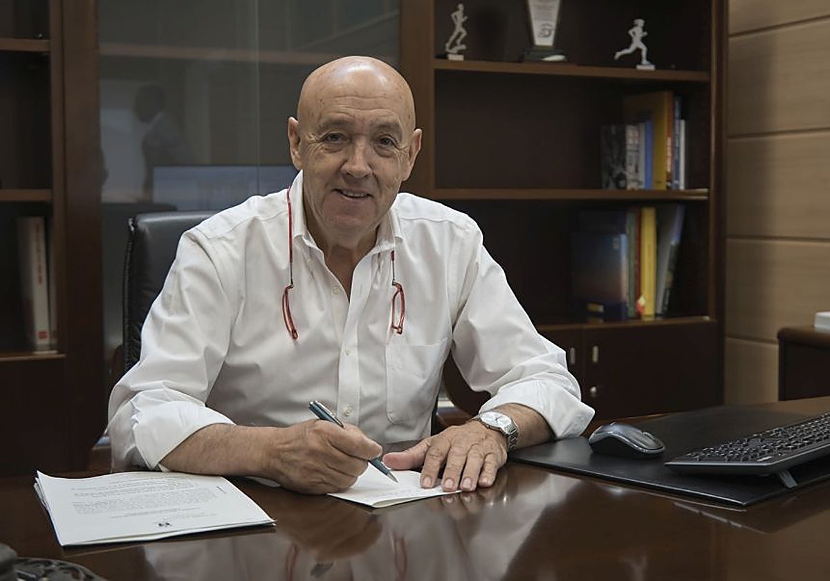 El alcalde de Moralzarzal, José María Moreno, del Partido Popular