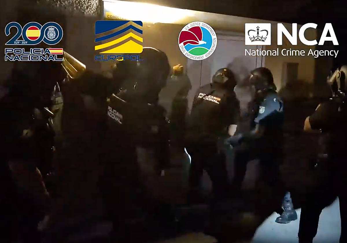 Una de las entrada y registro en Canarias dentro de la operación 'Sombra negra'