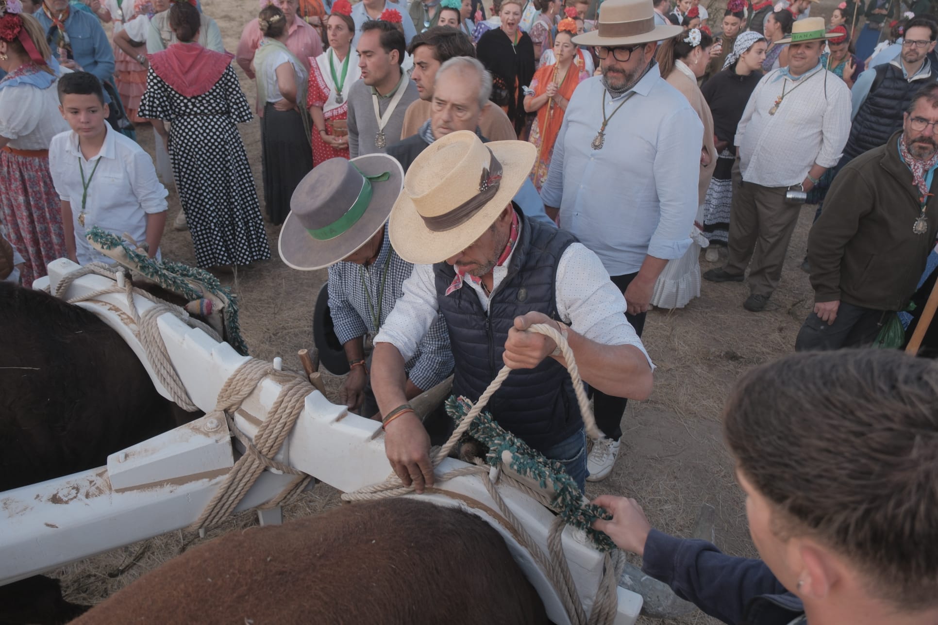 Viernes de camino, viernes de Triana en el vado de Quema