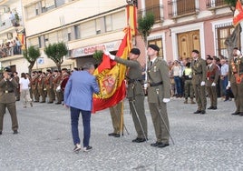 La emotiva jura de la bandera de España en Priego de Córdoba, en imágenes