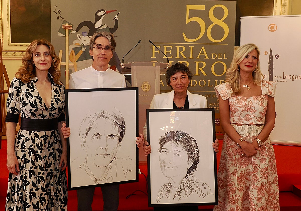 Amalia Iglesias y Rubén Abella, reciben el Premio de la Crítica de Castilla y León