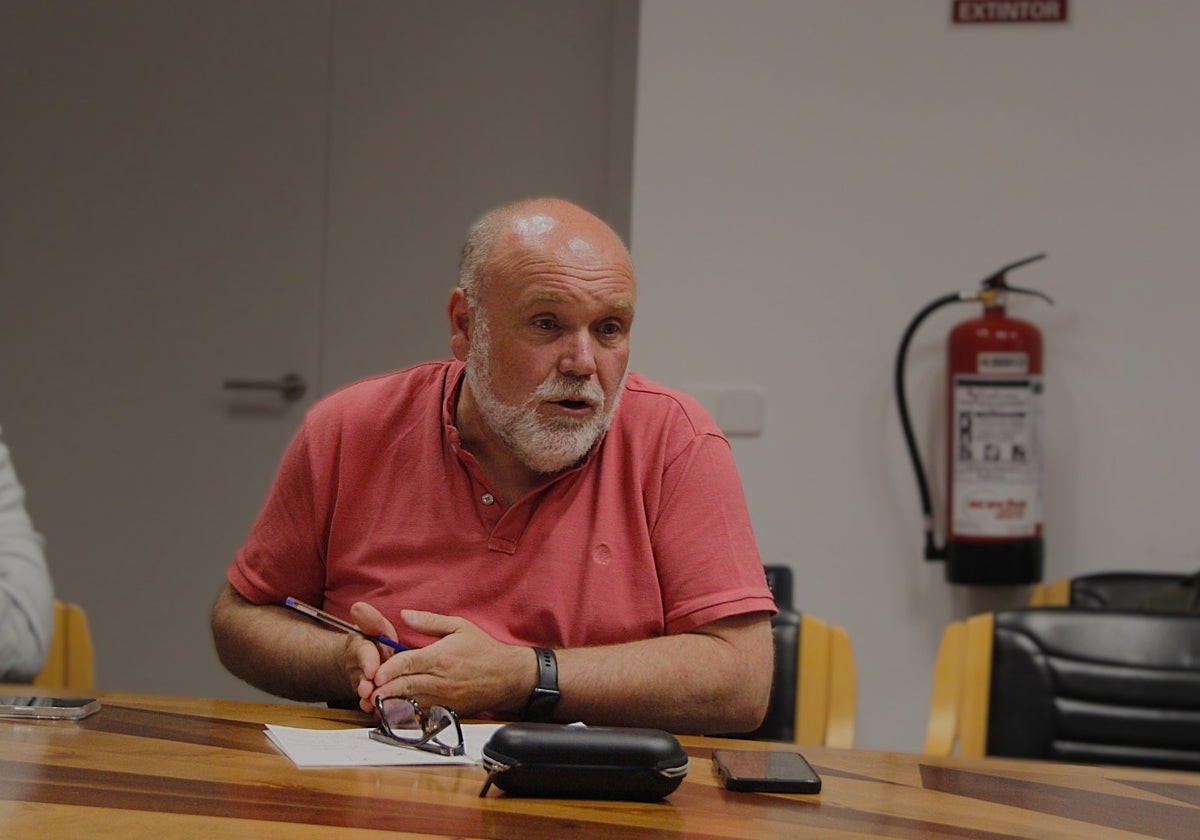 El concejal Txema Fernández