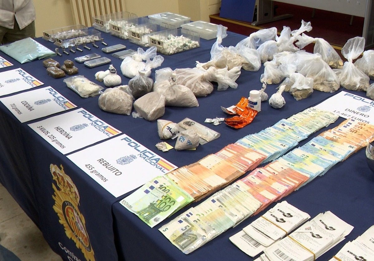 Material incautado en la Operación Copérnico