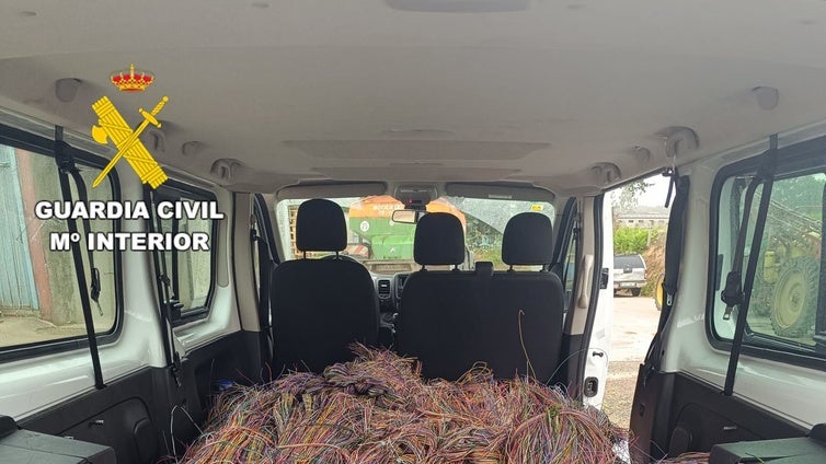 Desarticulado un grupo criminal con sede en Albacete especializado en el robo de cable de cobre