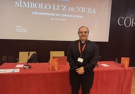 Antonio Javier Reyes , profesor del Instituto Teológico San Pelagio: «Osio de Córdoba está entre los gigantes de la Iglesia»