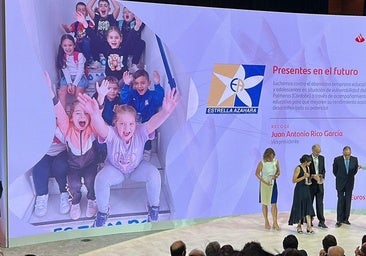La Fundación Santander premia la labor de Estrella Azahara en Las Palmeras