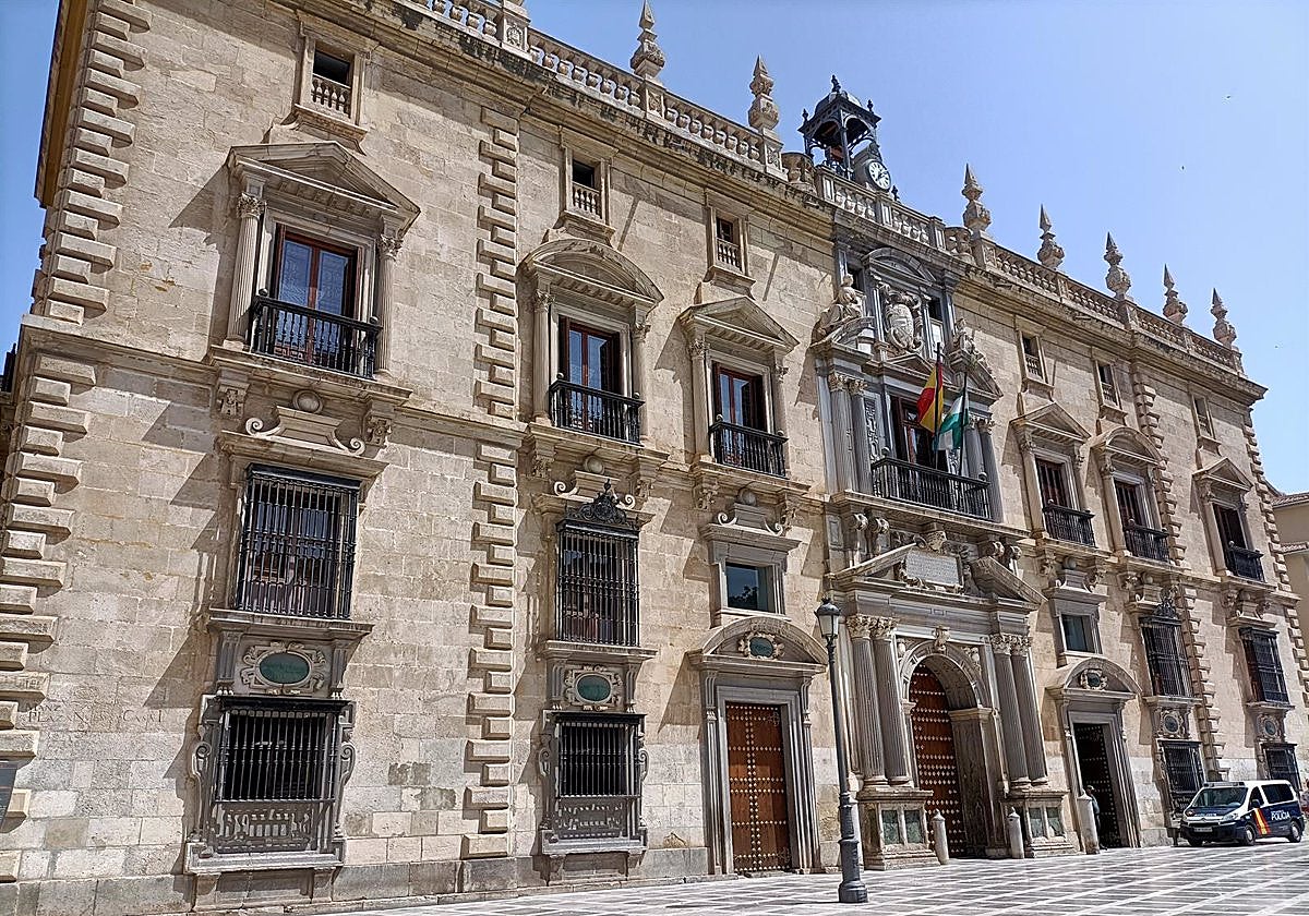 Real Chancillería de Granada, sede del TSJA y de la Audiencia Provincial, en imagen de archivo