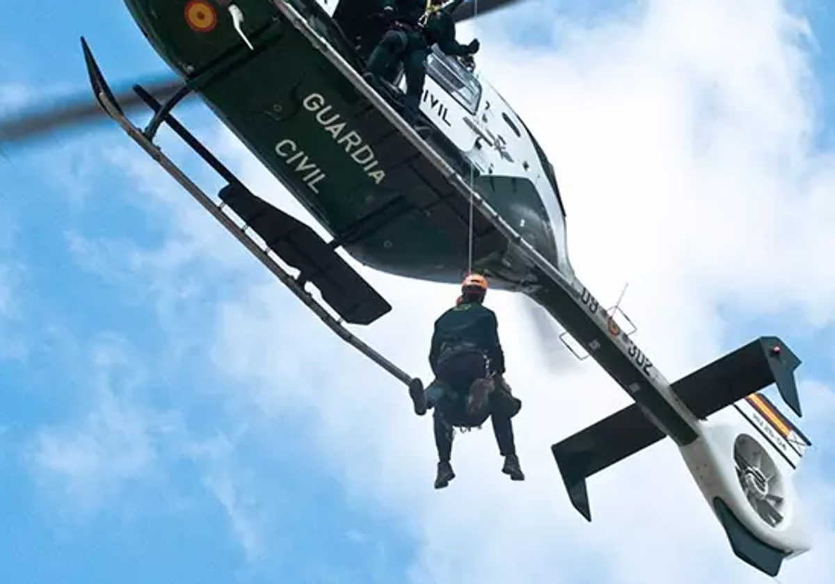 Rescate de la Guardia Civil.