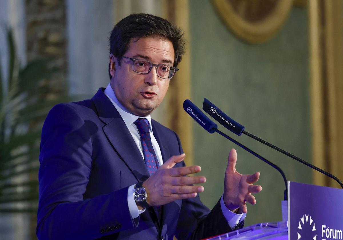 El ministro de Transformación Digital, Óscar López