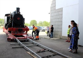 Ciuden entrega la histórica locomotora Wagner 9 al Consorcio del Ponfeblino (León)