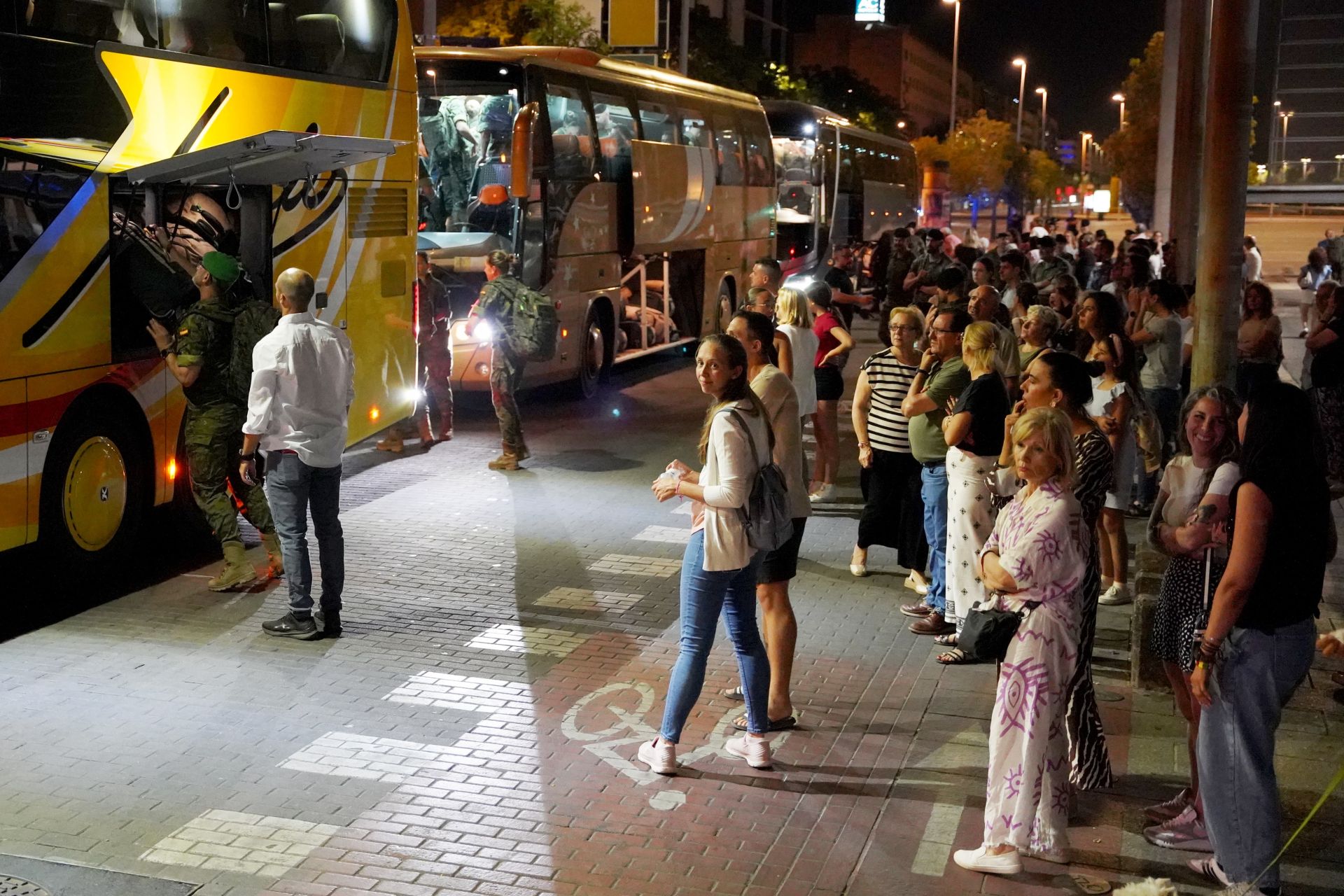 En imágenes, la sentida marcha del segundo contingente de la BRI X de Córdoba a Letonia