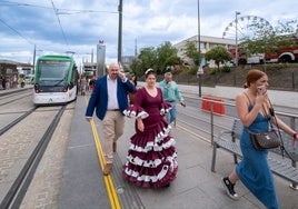 Los horarios especiales del Metro de Granada durante la Feria del Corpus 2025
