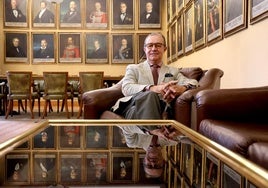 Nicolás de Bari Millán , nuevo presidente del Círculo de la Amistad: «La reforma del Salón Liceo será por etapas, sin cerrarlo»