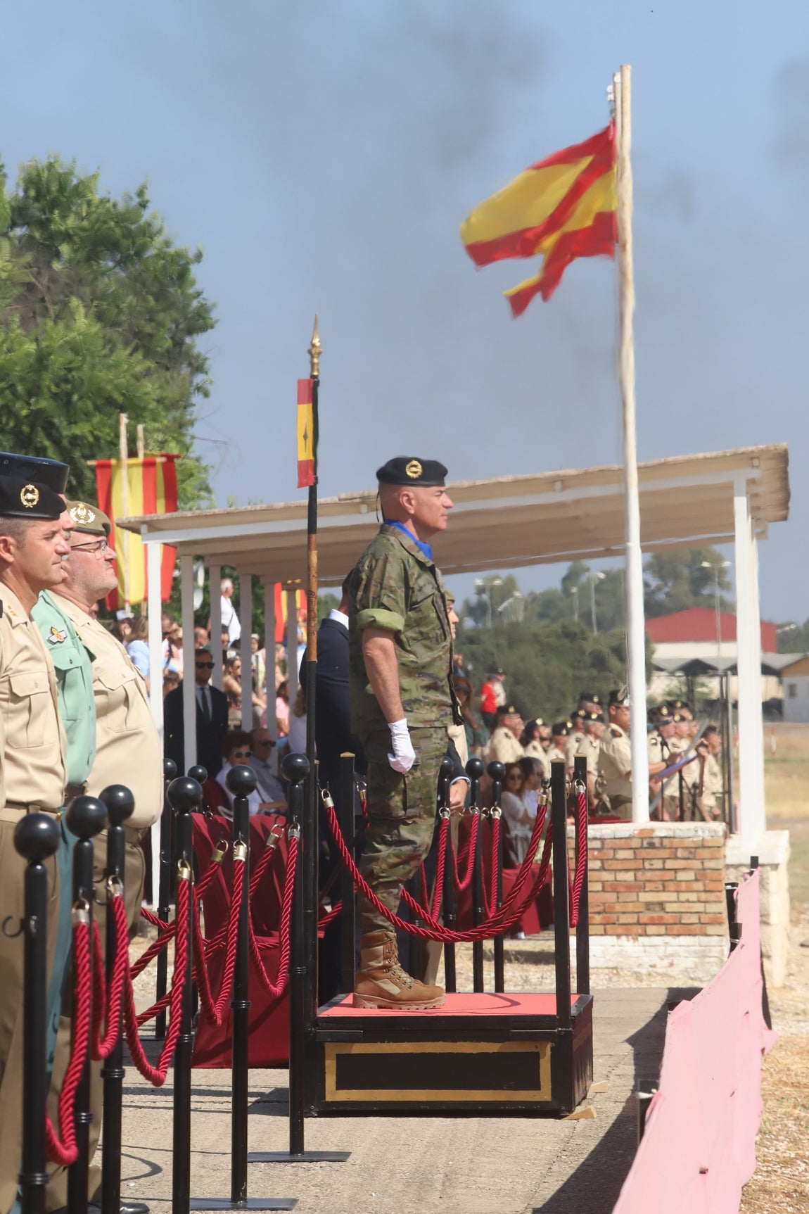 La brillante parada militar de la BRI X en Cerro Muriano, en imágenes