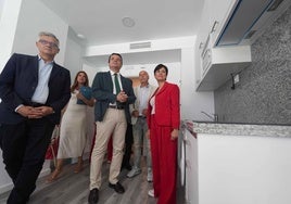 Las nuevas 113 viviendas para mayores de Sama Naharro se entregarán a finales de mes