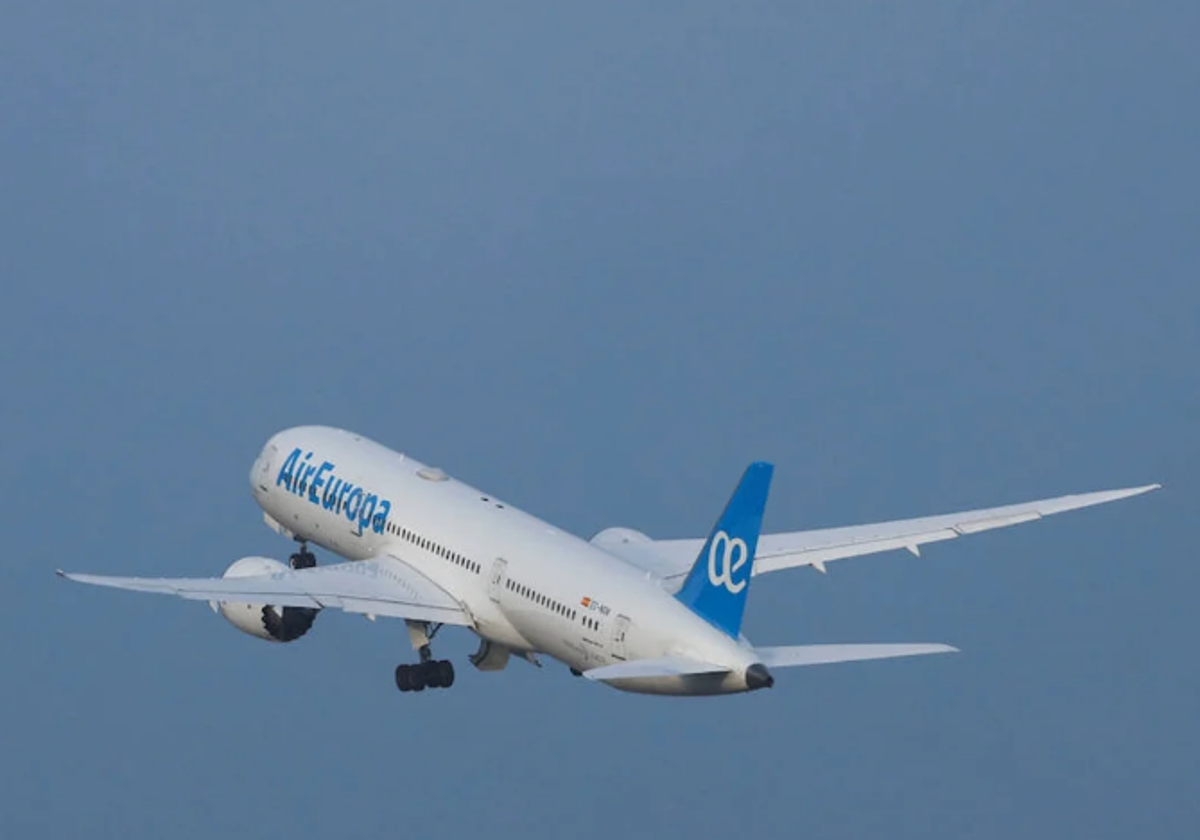 Avión de Air Europa en una imagen de archivo