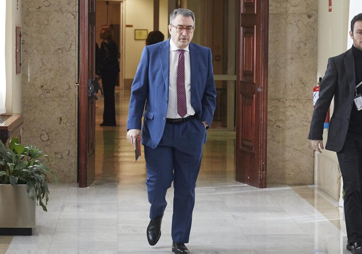 El presidente del PNV, Aitor Esteban, en su etapa en el Congreso de los Diputados