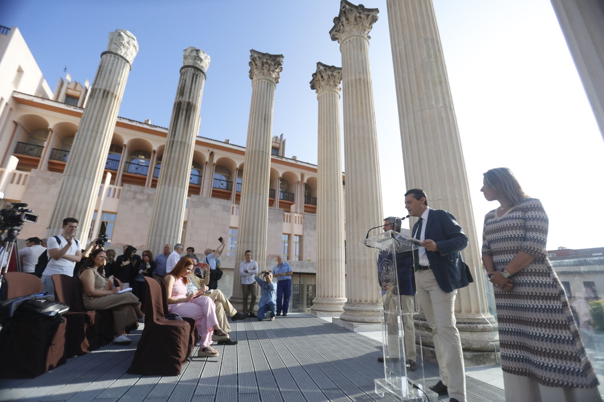 El Templo Romano de Córdoba tras el final de las obras, en imágenes
