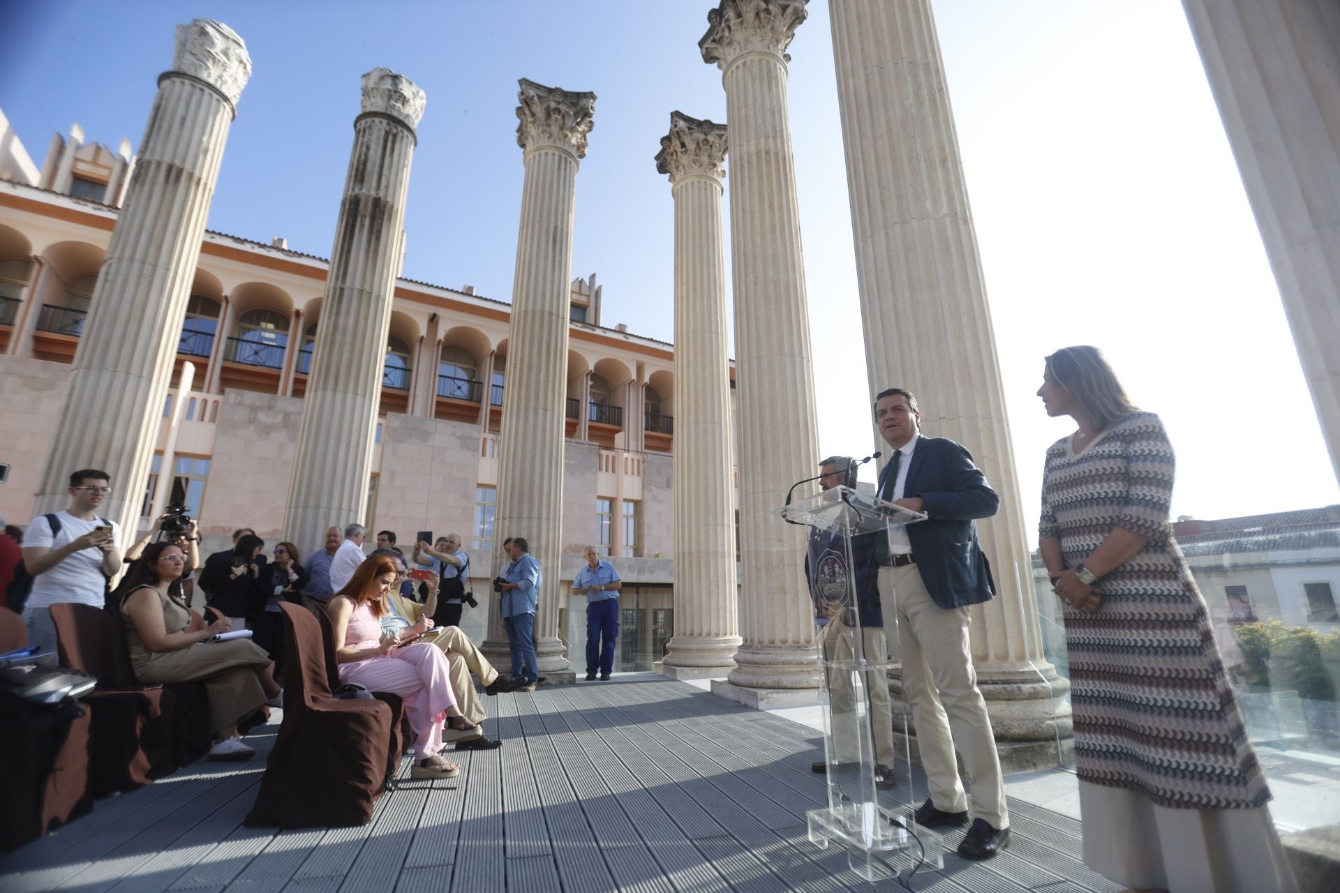 El Templo Romano de Córdoba tras el final de las obras, en imágenes