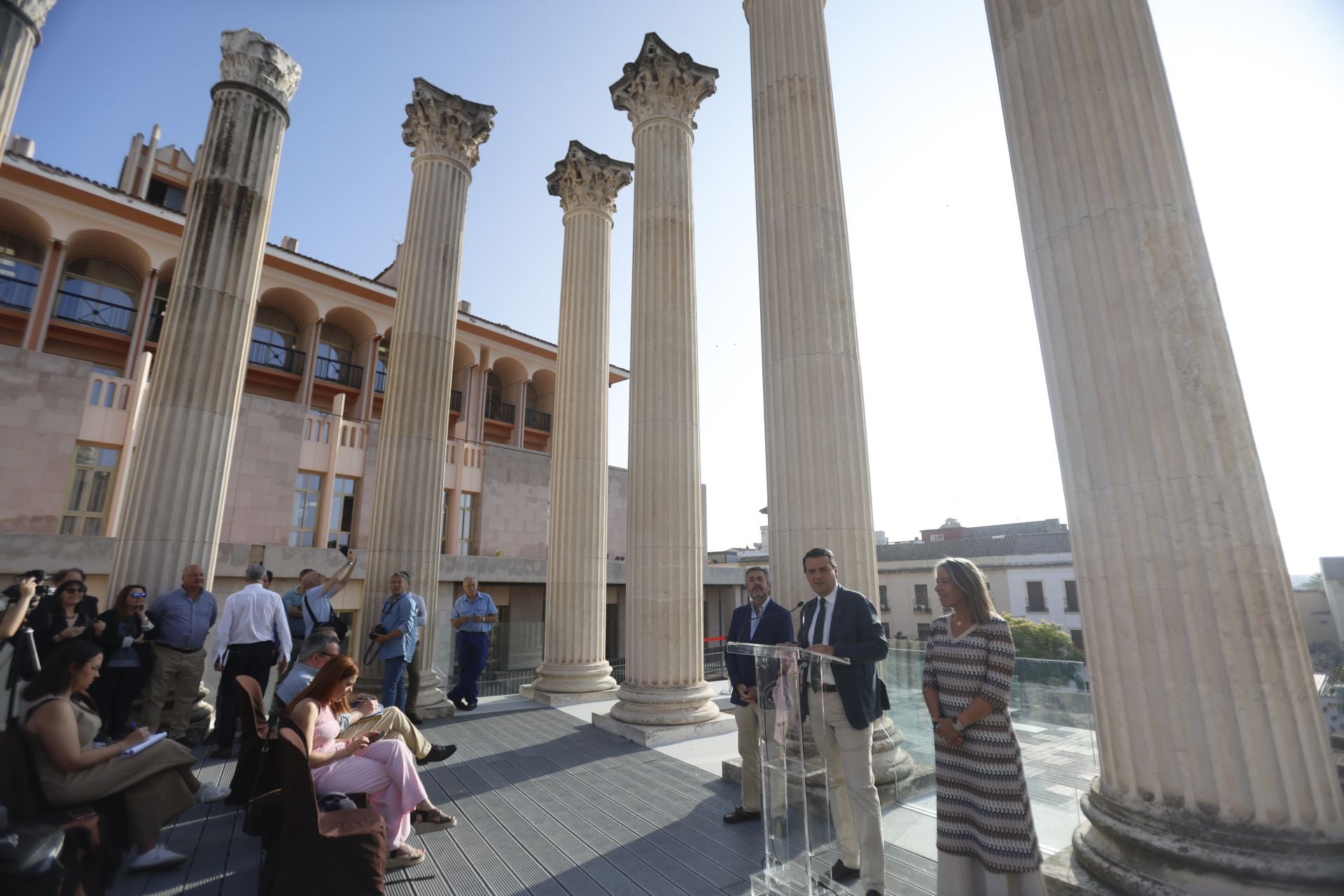 El Templo Romano de Córdoba tras el final de las obras, en imágenes