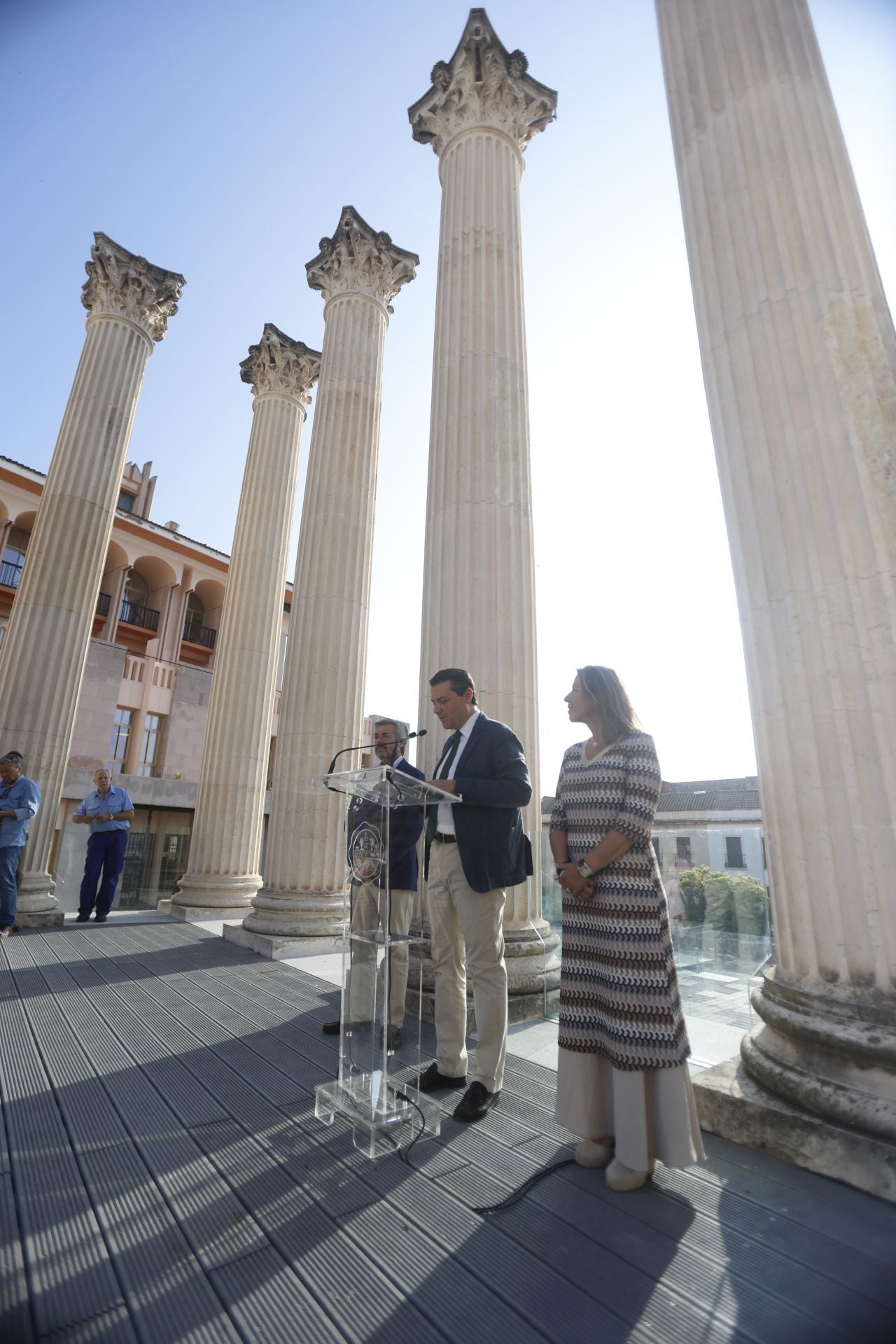 El Templo Romano de Córdoba tras el final de las obras, en imágenes