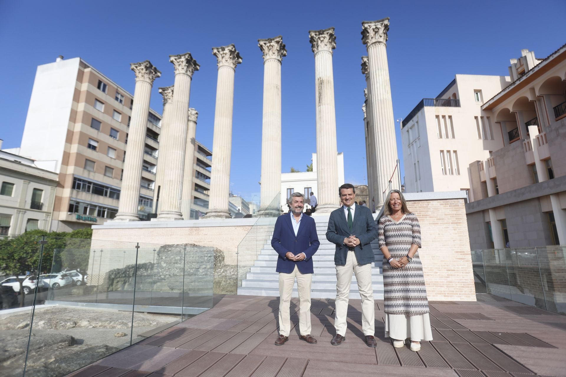 El Templo Romano de Córdoba tras el final de las obras, en imágenes