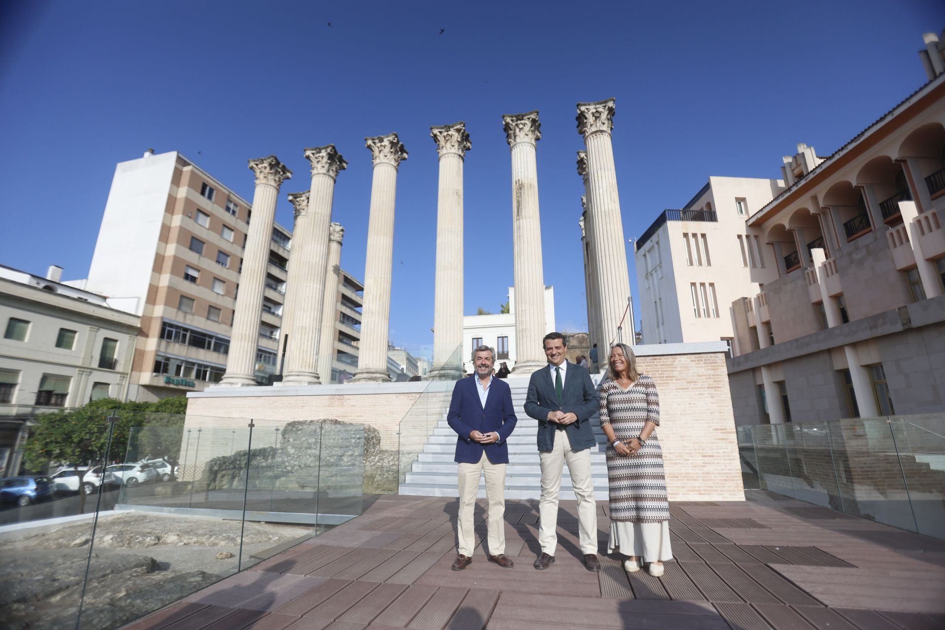 El Templo Romano de Córdoba tras el final de las obras, en imágenes