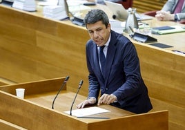 Mazón contrarresta las críticas por la dana con el «bochorno» del PSOE y el «papelón» de Compromís