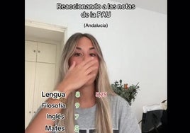 Los andaluces reaccionan a las notas de Selectividad: «Vaya robada»