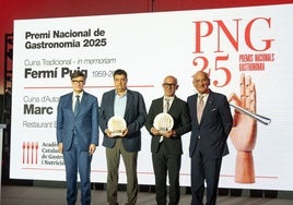 Marc Gascons de Els Tinars, premio nacional de gastronomía