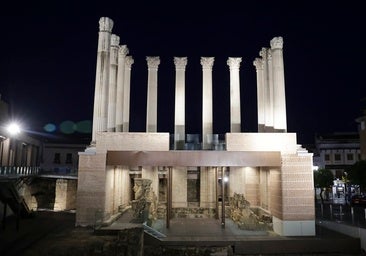 La nueva piel de luz del Templo Romano de Córdoba